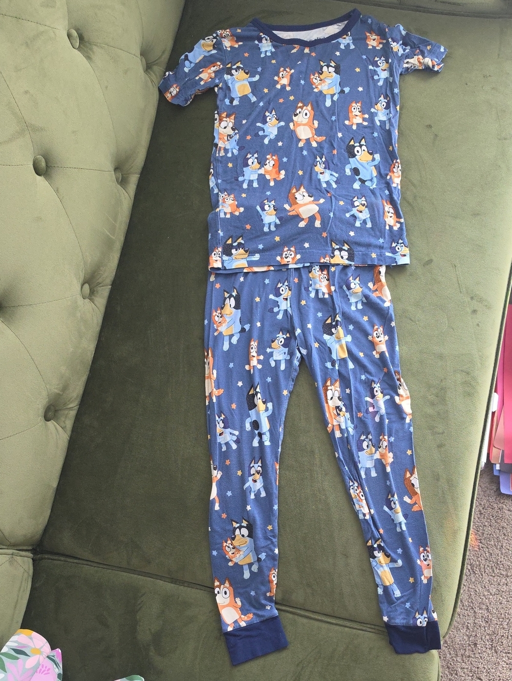Little Sleepies Bluey Kids Pajama Set 4T